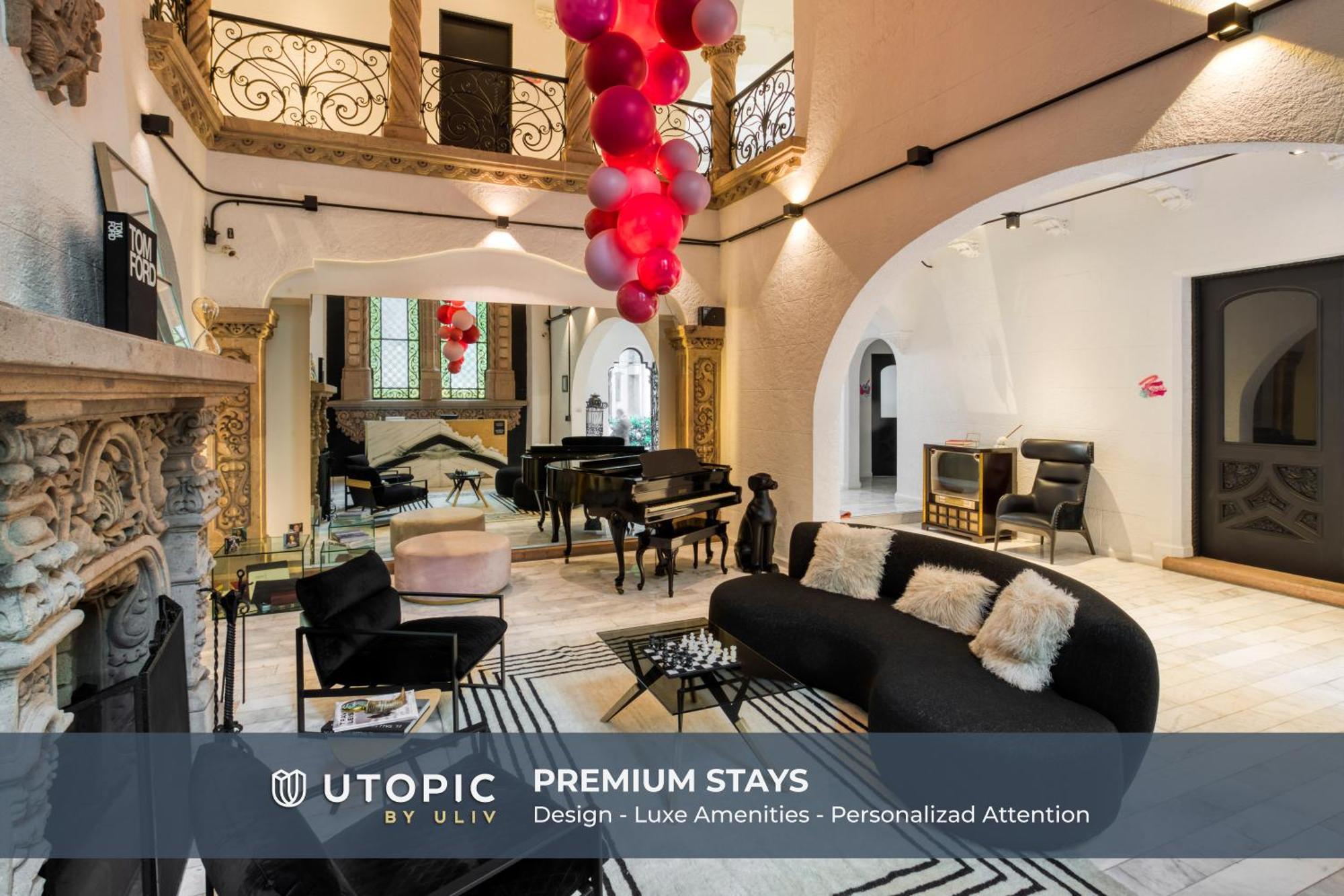 Utopic Campos Eliseos By Uliv Mexiko-Stadt Exterior foto